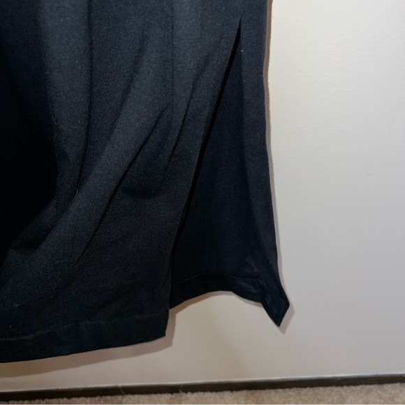 Vintage Karla Marie Snowman Maxi Dress Black Size Large - Picture 6 of 10